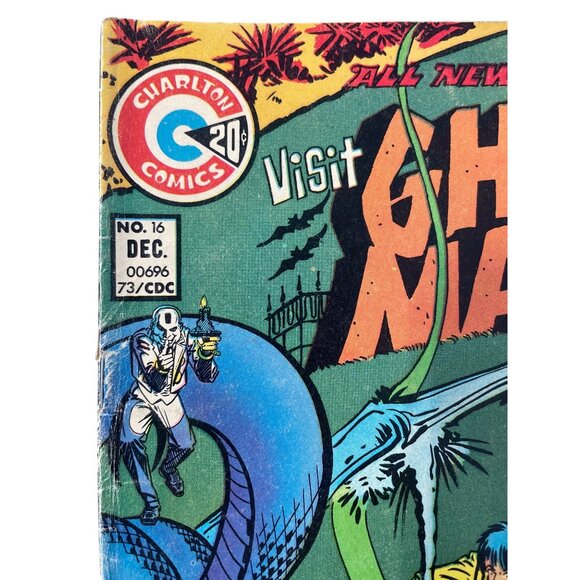 Charlton Comics Ghost Manor #16 Dec 1973 Featuring A Helpful Hand Vintage - Picture 2 of 7